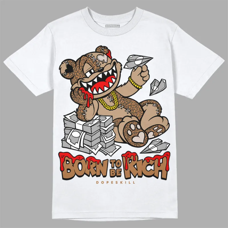 Palomino 3s DopeSkill T-Shirt Born To Be Rich Graphic sold by DopeSkill