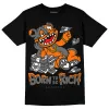 Fire Red 3s DopeSkill T-Shirt Born To Be Rich Graphic sold by DopeSkill