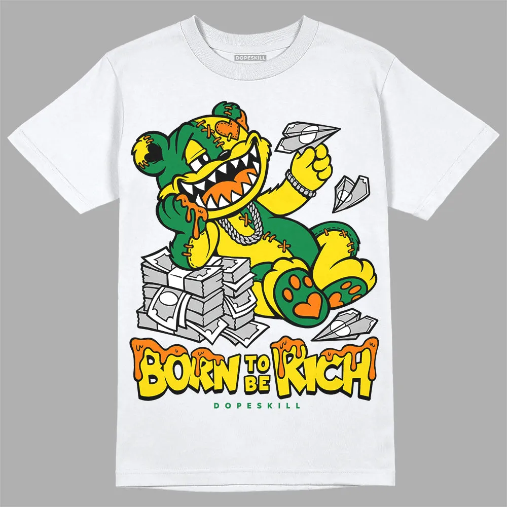 Dunk Reverse Brazil DopeSkill T-Shirt Born To Be Rich Graphic sold by DopeSkill