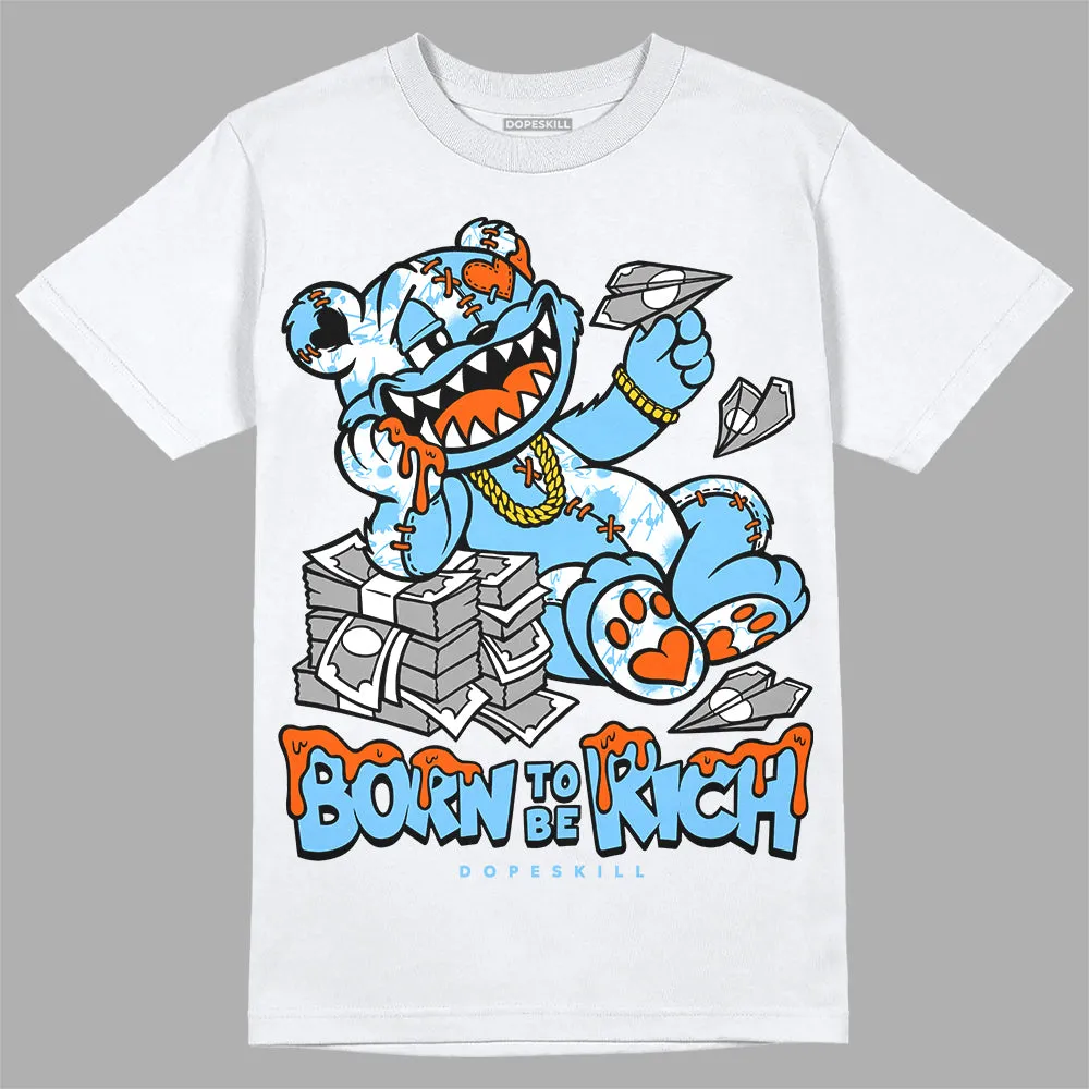 Dunk Futura University Blue DopeSkill T-Shirt Born To Be Rich Graphic sold by DopeSkill