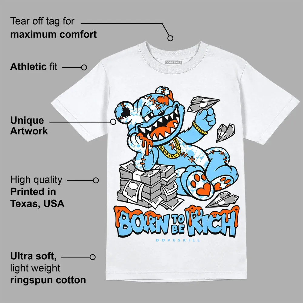 Dunk Futura University Blue DopeSkill T-Shirt Born To Be Rich Graphic sold by DopeSkill product image thumbnail 3