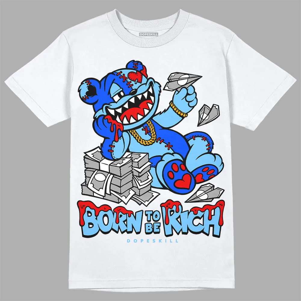 Cactus Jack 4s DopeSkill T-Shirt Born To Be Rich Graphic sold by DopeSkill product image thumbnail 2