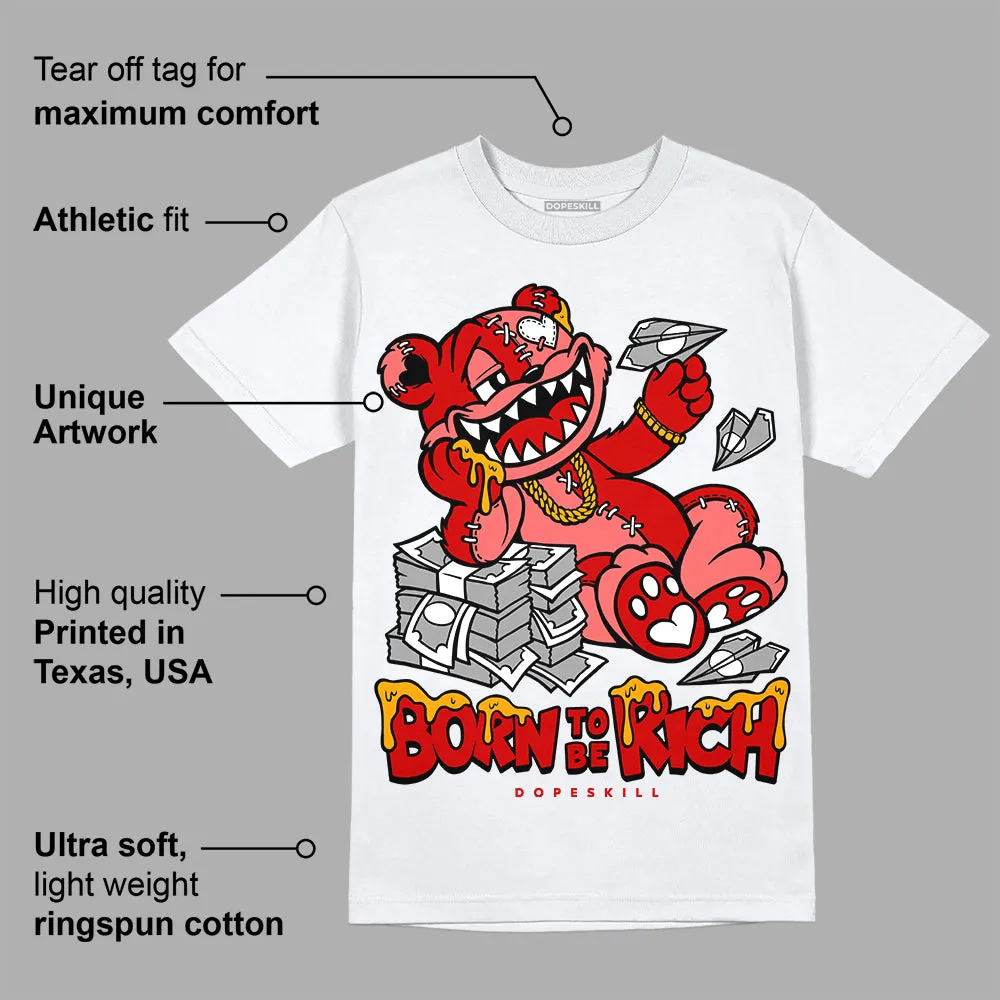 Black Toe 1s DopeSkill T-Shirt Born To Be Rich Graphic sold by DopeSkill product image thumbnail 3