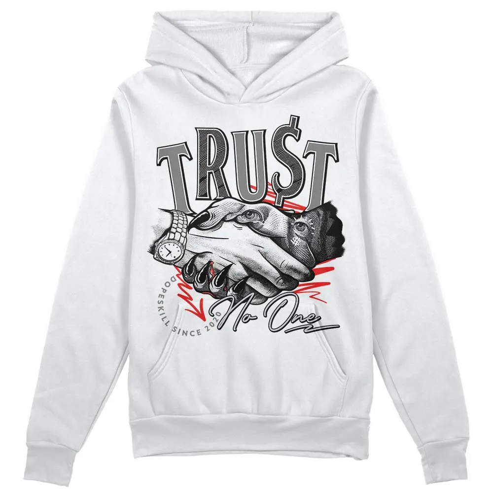 Grey Collection DopeSkill Hoodie Sweatshirt Trust No One Graphic sold by DopeSkill