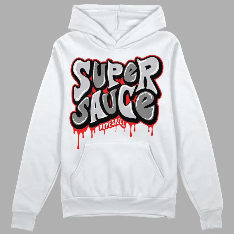 Grey Collection DopeSkill Hoodie Sweatshirt Super Sauce Graphic sold by DopeSkill