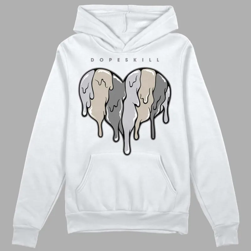 Grey Collection DopeSkill Hoodie Sweatshirt Slime Drip Heart Graphic sold by DopeSkill