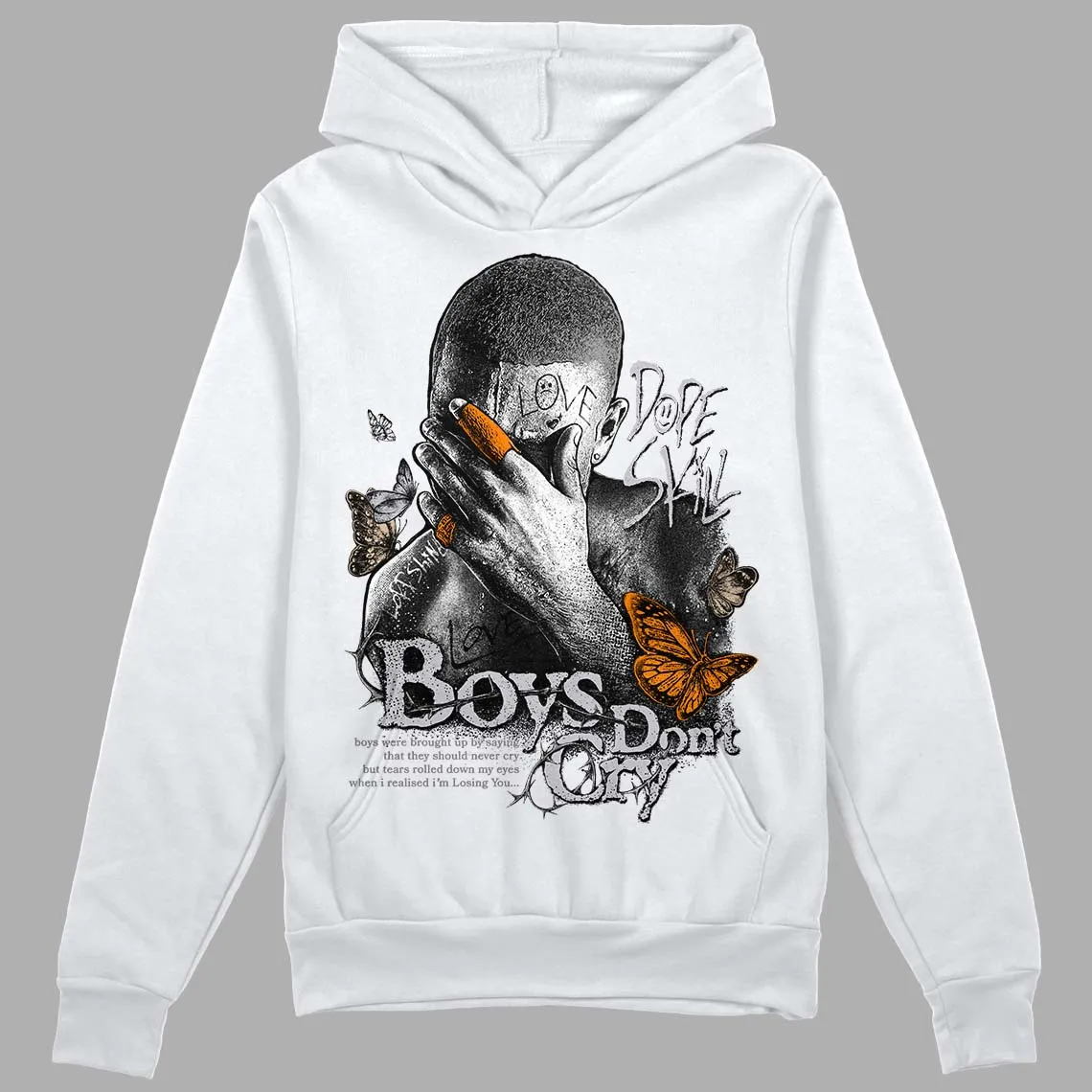 Grey Collection DopeSkill Hoodie Sweatshirt Boys Don't Cry Graphic sold by DopeSkill