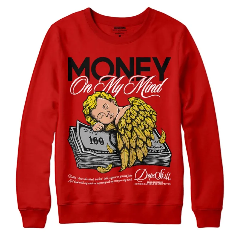 Red Collection DopeSkill Red Sweatshirt MOMM Graphic sold by DopeSkill