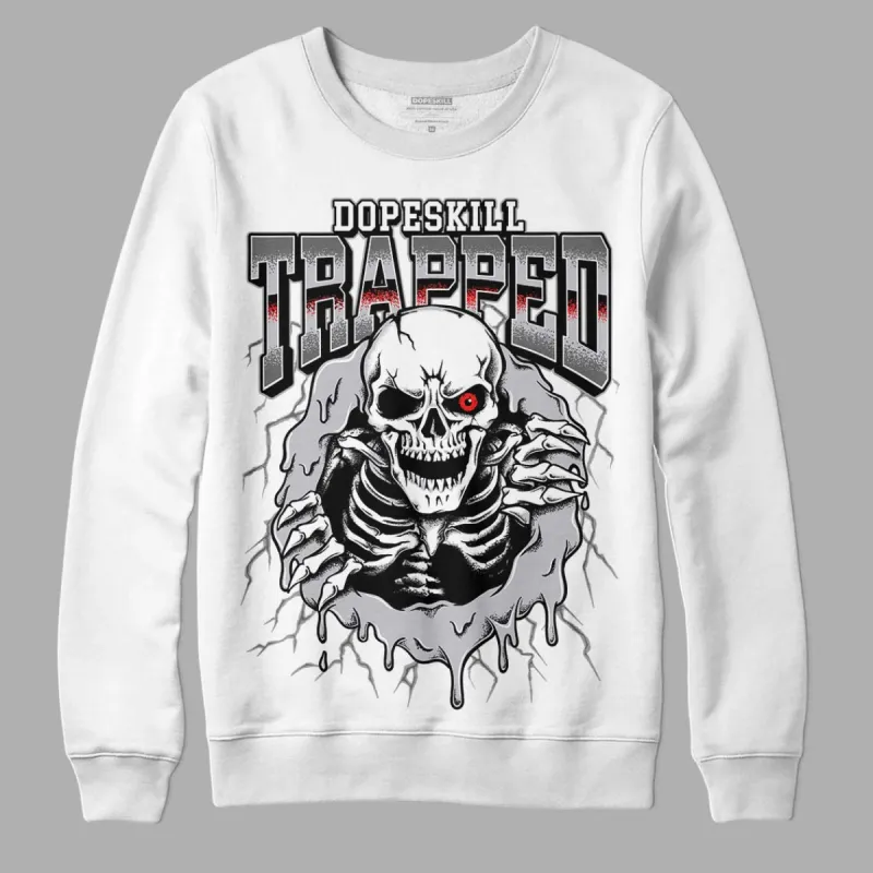 Grey Collection DopeSkill Sweatshirt Trapped Halloween Graphic sold by DopeSkill