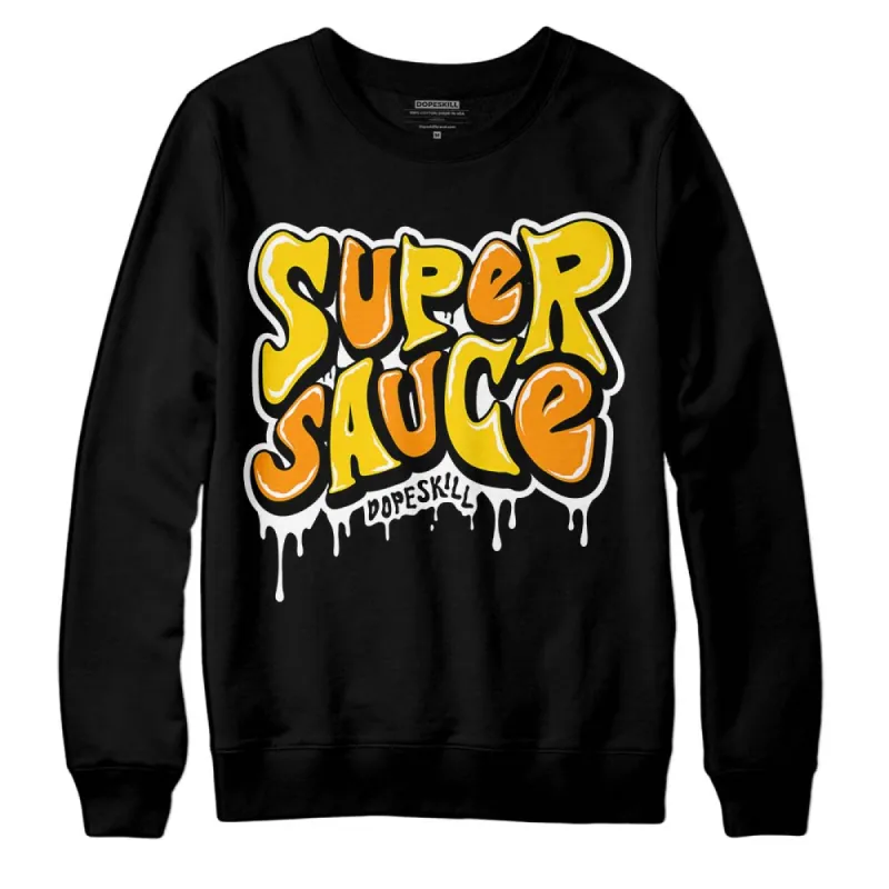 Yellow Ochre 6s DopeSkill Sweatshirt Super Sauce Graphic sold by DopeSkill