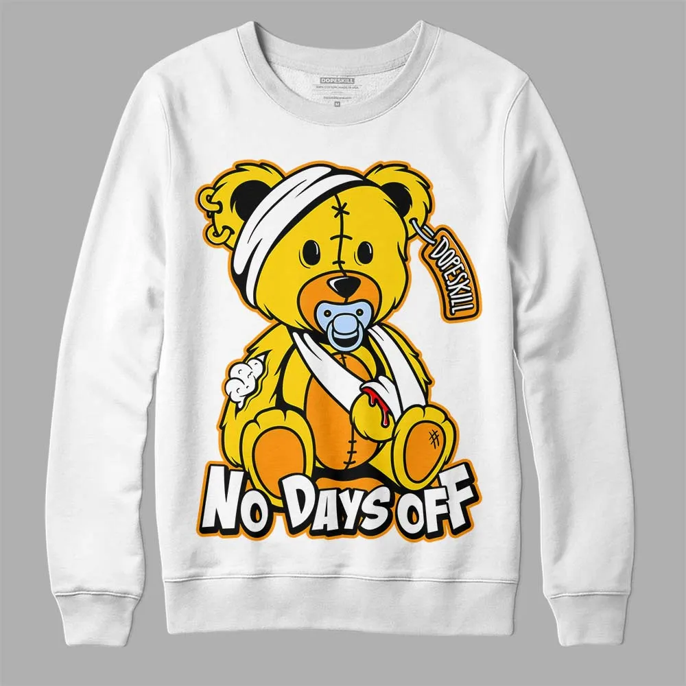 Yellow Ochre 6s DopeSkill Sweatshirt Hurt Bear Graphic sold by DopeSkill product image thumbnail 2