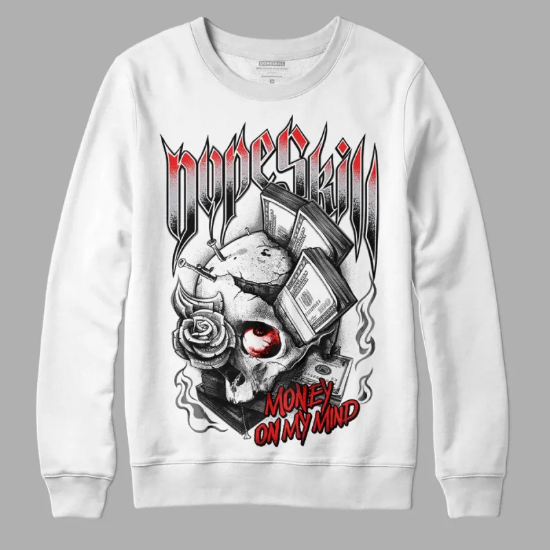 Grey Collection DopeSkill Sweatshirt Money On My Mind Graphic sold by DopeSkill