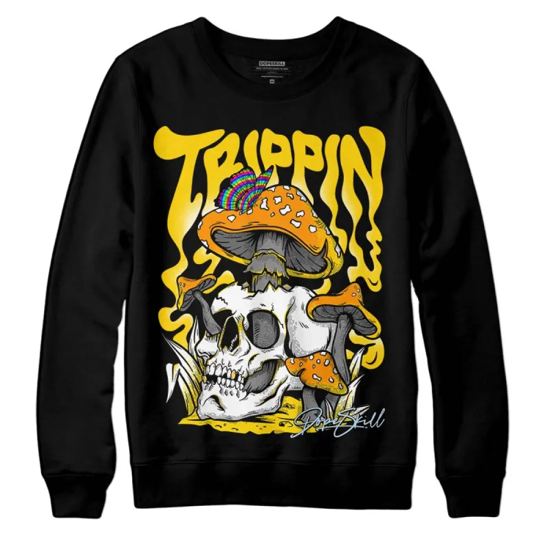 Yellow Ochre 6s DopeSkill Sweatshirt Trippin Graphic sold by DopeSkill