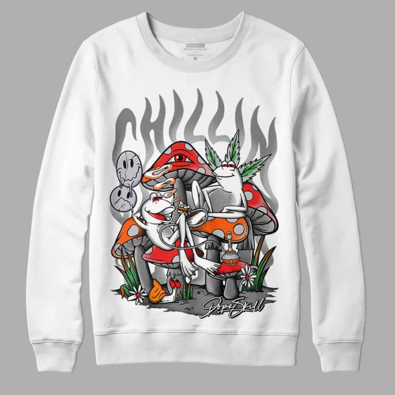 Grey Collection DopeSkill Sweatshirt Chillin Graphic sold by DopeSkill
