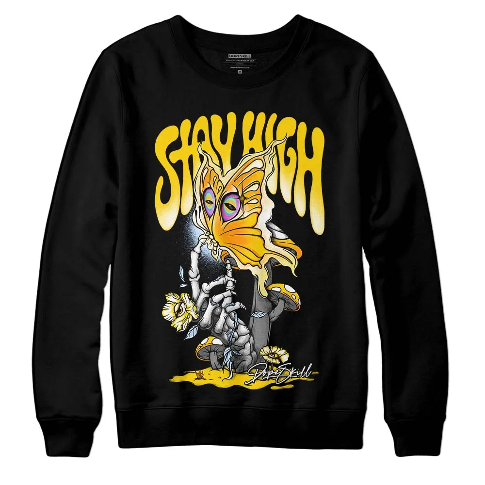Yellow Ochre 6s DopeSkill Sweatshirt Stay High Graphic sold by DopeSkill