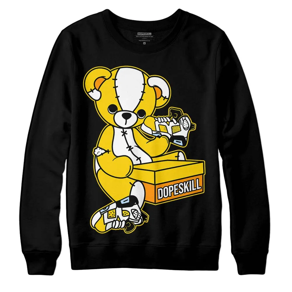 Yellow Ochre 6s DopeSkill Sweatshirt Sneakerhead BEAR Graphic sold by DopeSkill