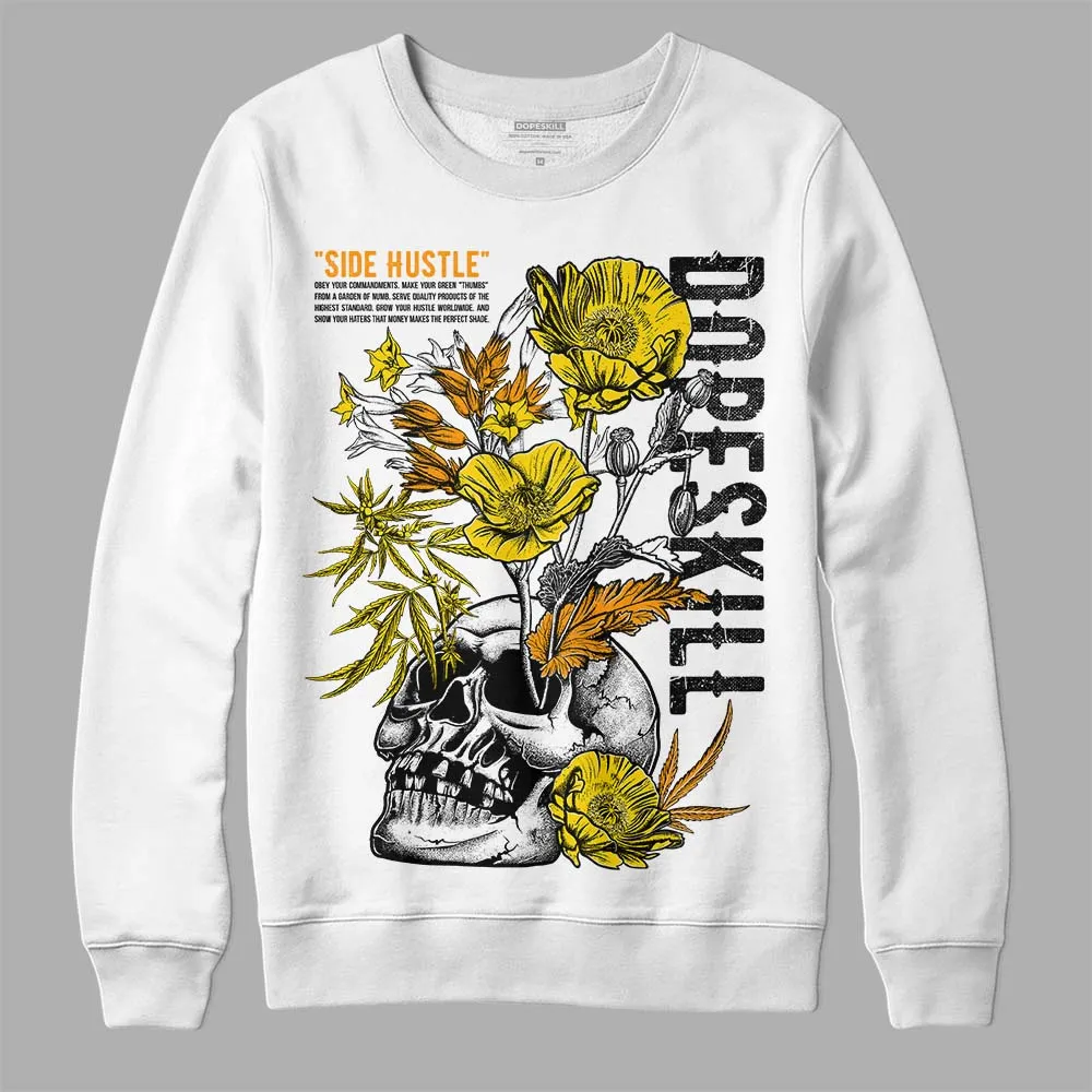 Yellow Ochre 6s DopeSkill Sweatshirt Side Hustle Graphic sold by DopeSkill product image thumbnail 2