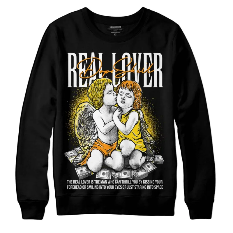 Yellow Ochre 6s DopeSkill Sweatshirt Real Lover Graphic sold by DopeSkill