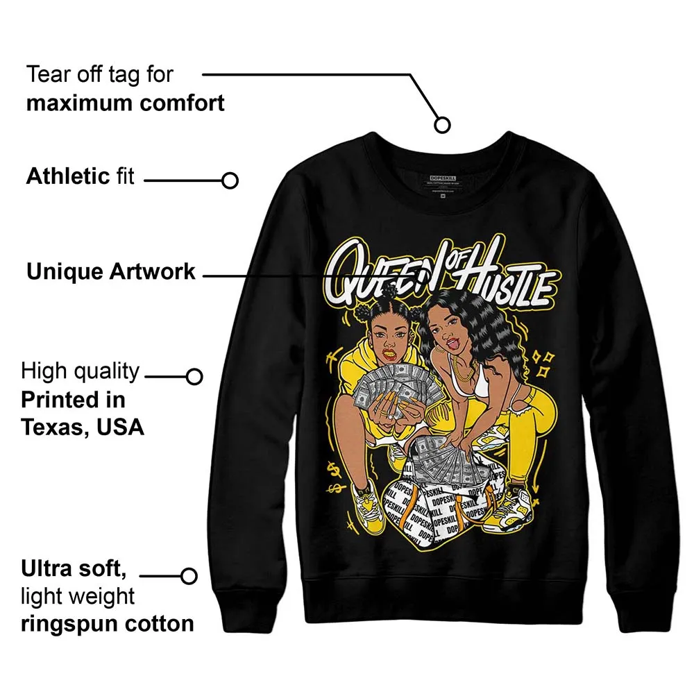 Yellow Ochre 6s DopeSkill Sweatshirt Queen Of Hustle Graphic sold by DopeSkill product image thumbnail 3