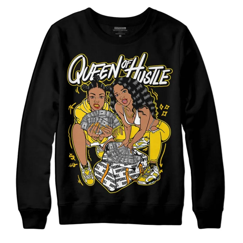 Yellow Ochre 6s DopeSkill Sweatshirt Queen Of Hustle Graphic sold by DopeSkill