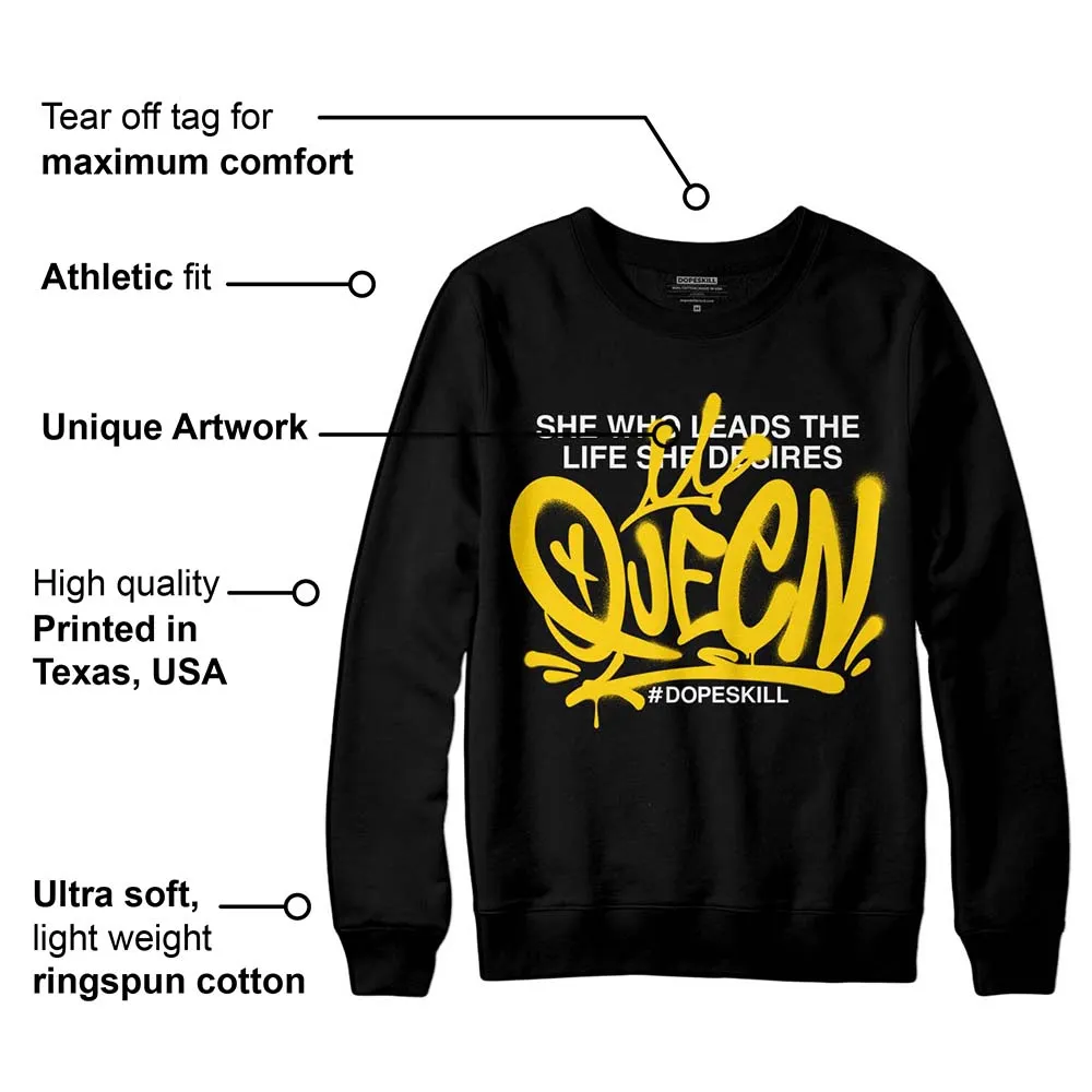 Yellow Ochre 6s DopeSkill Sweatshirt Queen Graphic sold by DopeSkill product image thumbnail 3