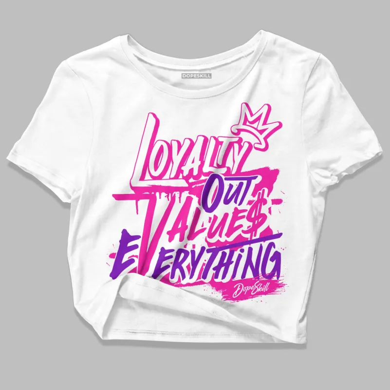 Pink Collection DopeSkill Women's Crop Top LOVE Graphic sold by DopeSkill