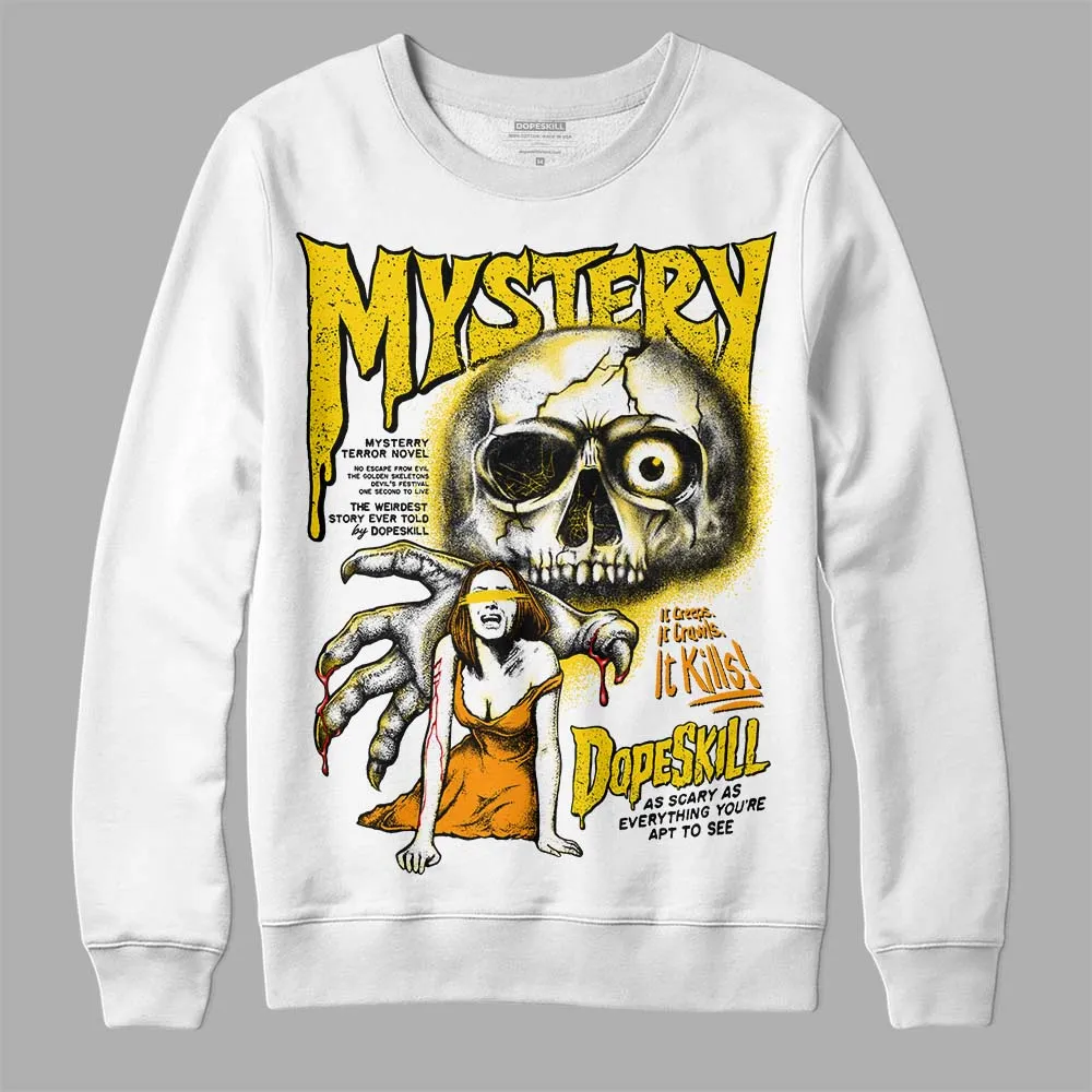 Yellow Ochre 6s DopeSkill Sweatshirt Mystery Ghostly Grasp Graphic sold by DopeSkill product image thumbnail 2