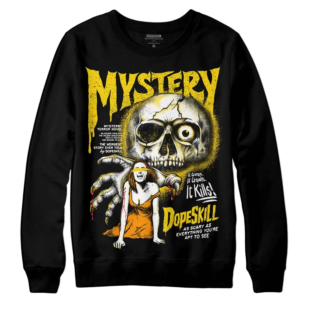 Yellow Ochre 6s DopeSkill Sweatshirt Mystery Ghostly Grasp Graphic sold by DopeSkill
