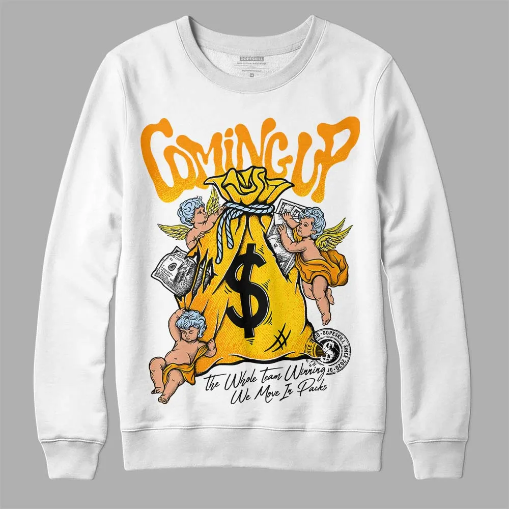 Yellow Ochre 6s DopeSkill Sweatshirt Money Bag Coming Up Graphic sold by DopeSkill product image thumbnail 2