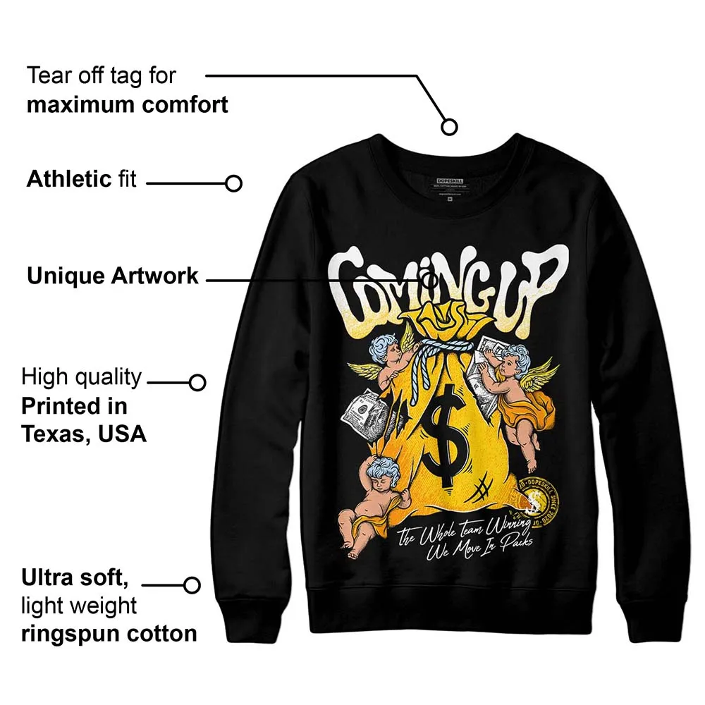 Yellow Ochre 6s DopeSkill Sweatshirt Money Bag Coming Up Graphic sold by DopeSkill product image thumbnail 3