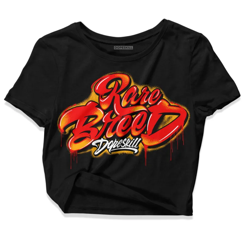 Red Collection DopeSkill Women's Crop Top Rare Breed Type Graphic sold by DopeSkill