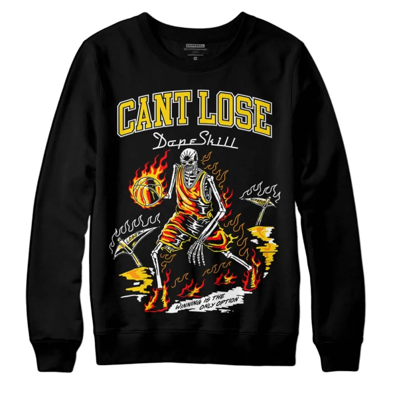 Yellow Ochre 6s DopeSkill Sweatshirt Cant Lose Graphic sold by DopeSkill