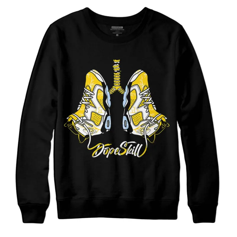 Yellow Ochre 6s DopeSkill Sweatshirt Breathe Graphic sold by DopeSkill