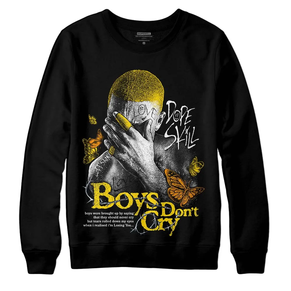 Yellow Ochre 6s DopeSkill Sweatshirt Boys Don't Cry Graphic sold by DopeSkill
