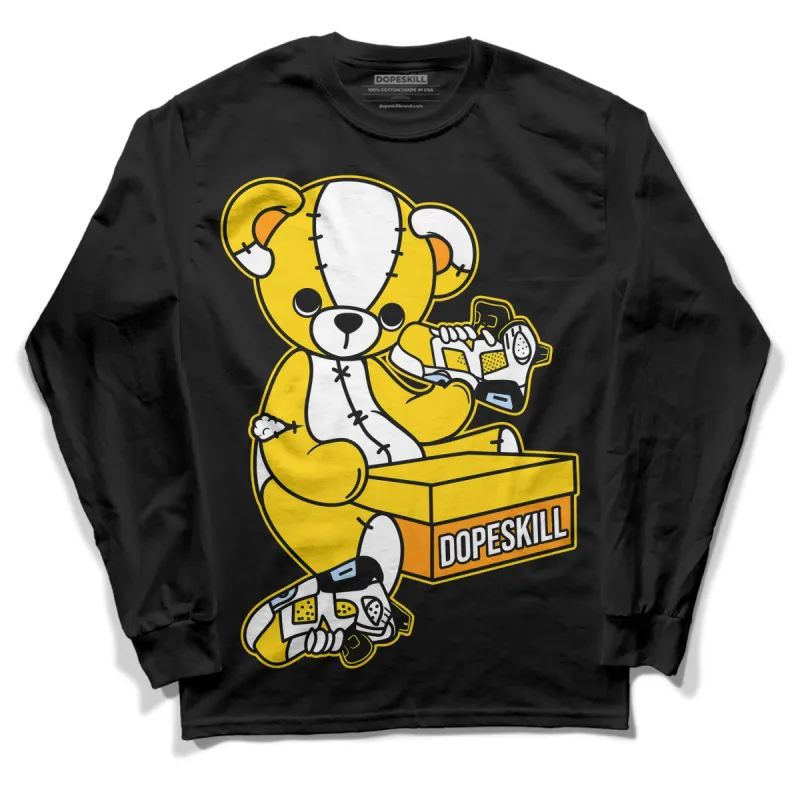 Yellow Ochre 6s DopeSkill Long Sleeve T-Shirt Sneakerhead BEAR Graphic sold by DopeSkill