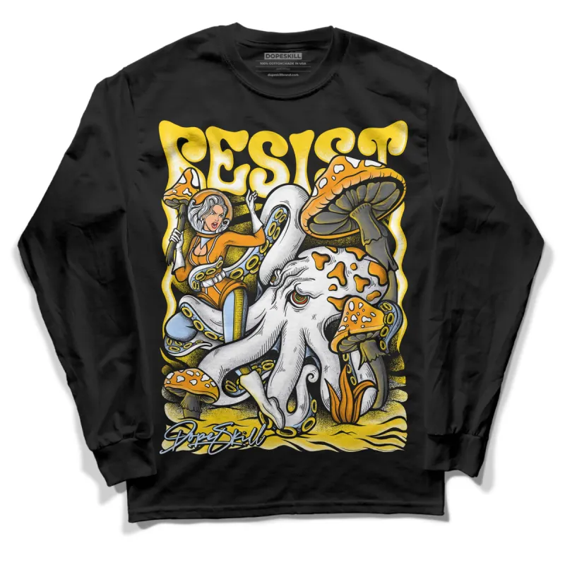 Yellow Ochre 6s DopeSkill Long Sleeve T-Shirt Resist Graphic sold by DopeSkill