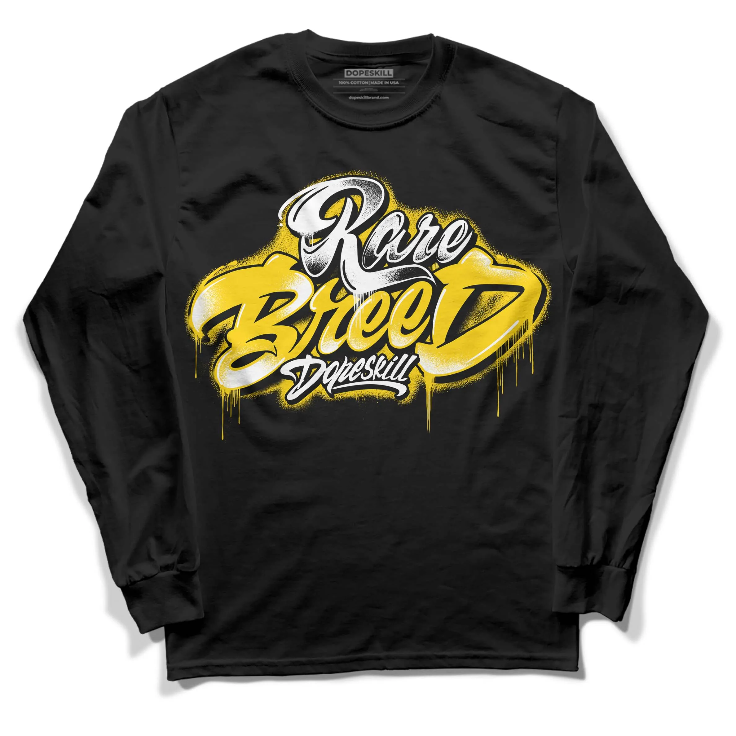 Yellow Ochre 6s DopeSkill Long Sleeve T-Shirt Rare Breed Type Graphic sold by DopeSkill