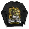 Yellow Ochre 6s DopeSkill Long Sleeve T-Shirt Black King Graphic sold by DopeSkill