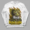 Yellow Ochre 6s DopeSkill Long Sleeve T-Shirt Black King Graphic sold by DopeSkill