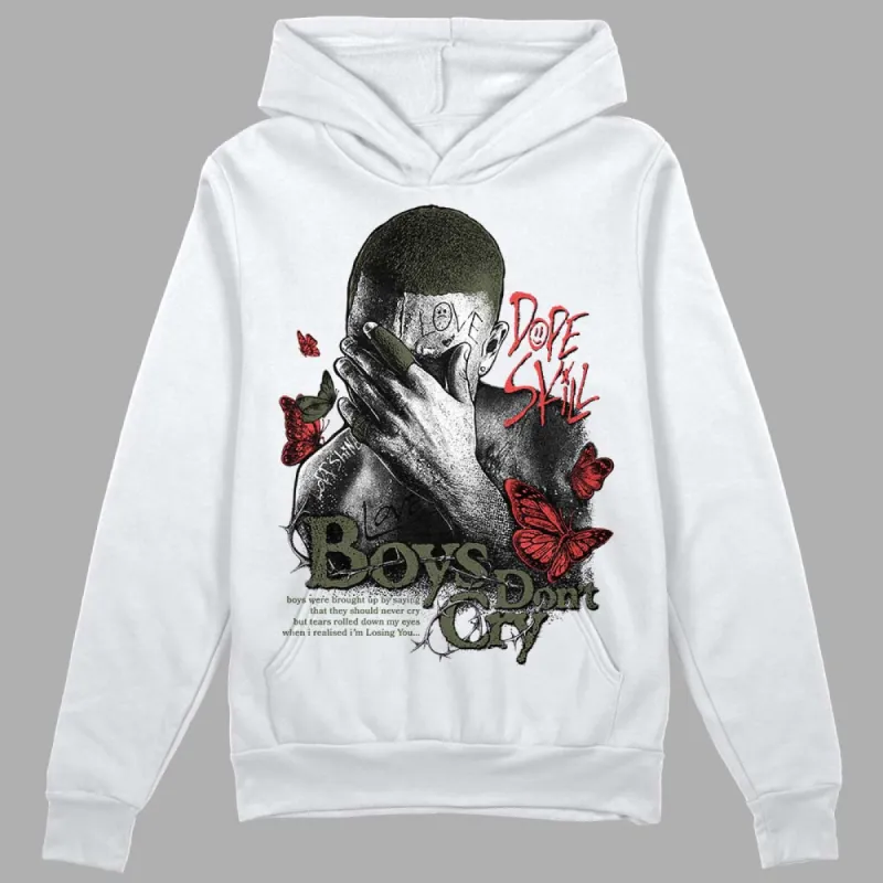 Dunk Mystic Red Cargo Khaki DopeSkill Hoodie Sweatshirt Boys Don't Cry Graphic sold by DopeSkill