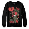 Dunk Mystic Red Cargo Khaki DopeSkill Sweatshirt Love Sick Graphic sold by DopeSkill