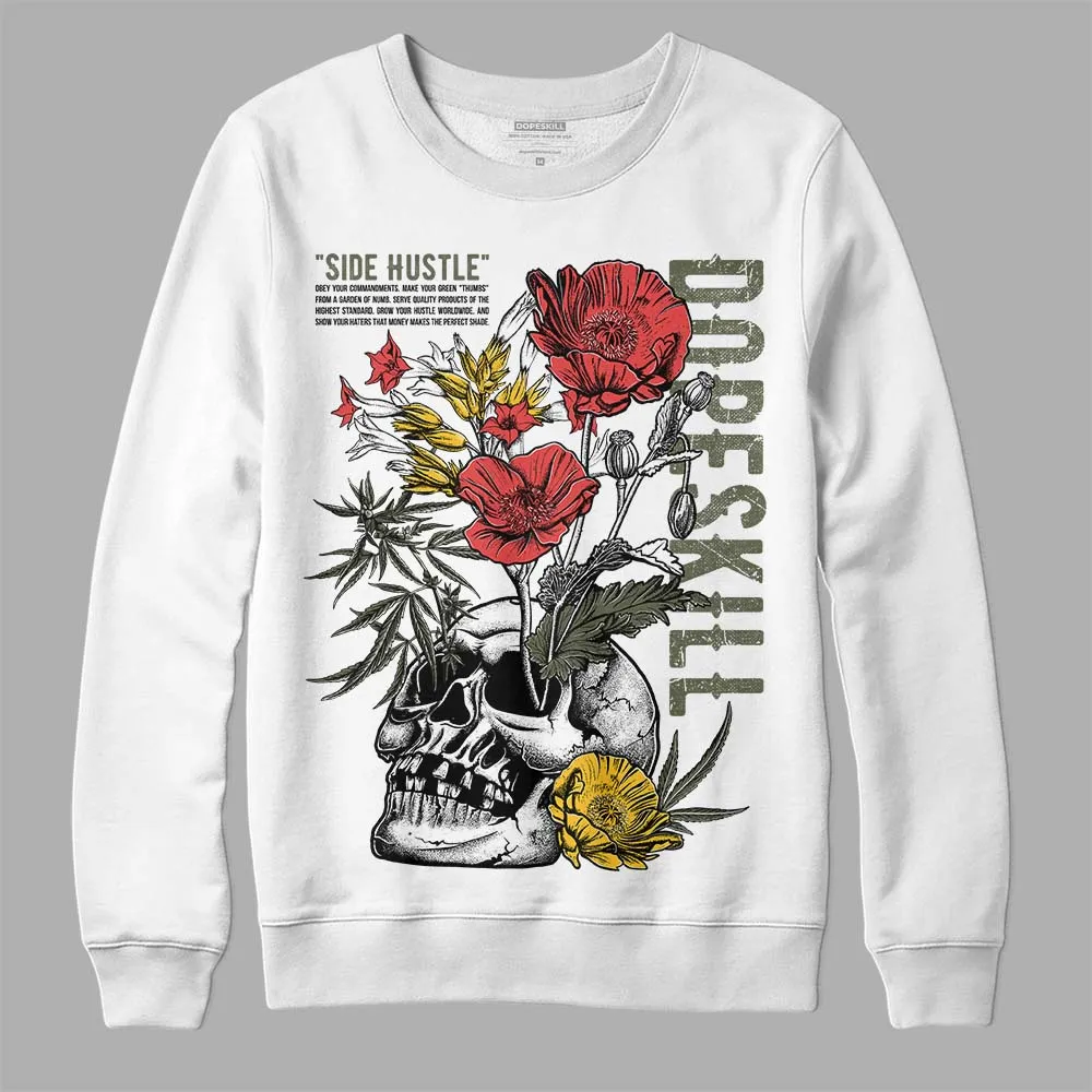 Dunk Mystic Red Cargo Khaki DopeSkill Sweatshirt Side Hustle Graphic sold by DopeSkill