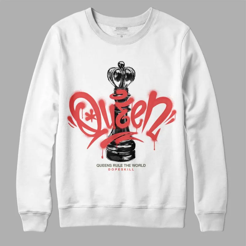 Dunk Mystic Red Cargo Khaki DopeSkill Sweatshirt Queen Chess Graphic sold by DopeSkill