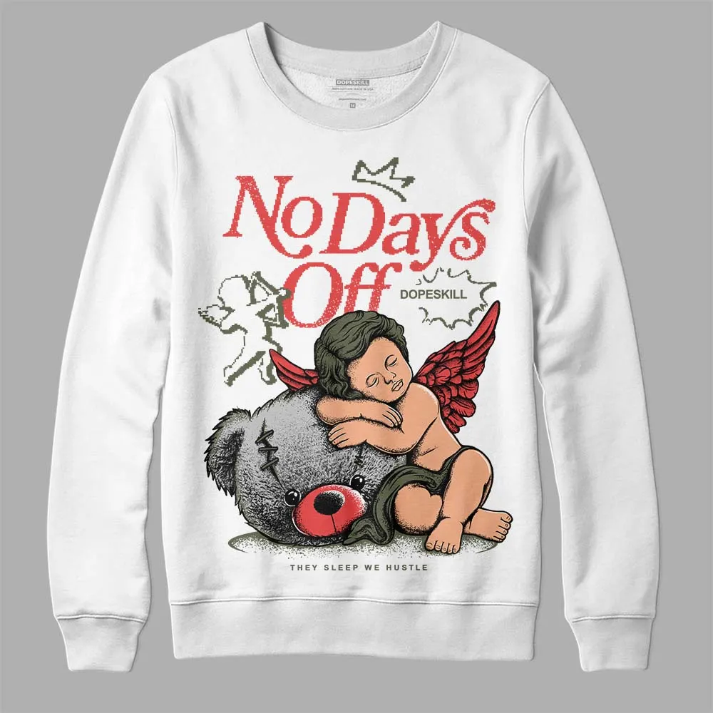 Dunk Mystic Red Cargo Khaki DopeSkill Sweatshirt New No Days Off Graphic sold by DopeSkill
