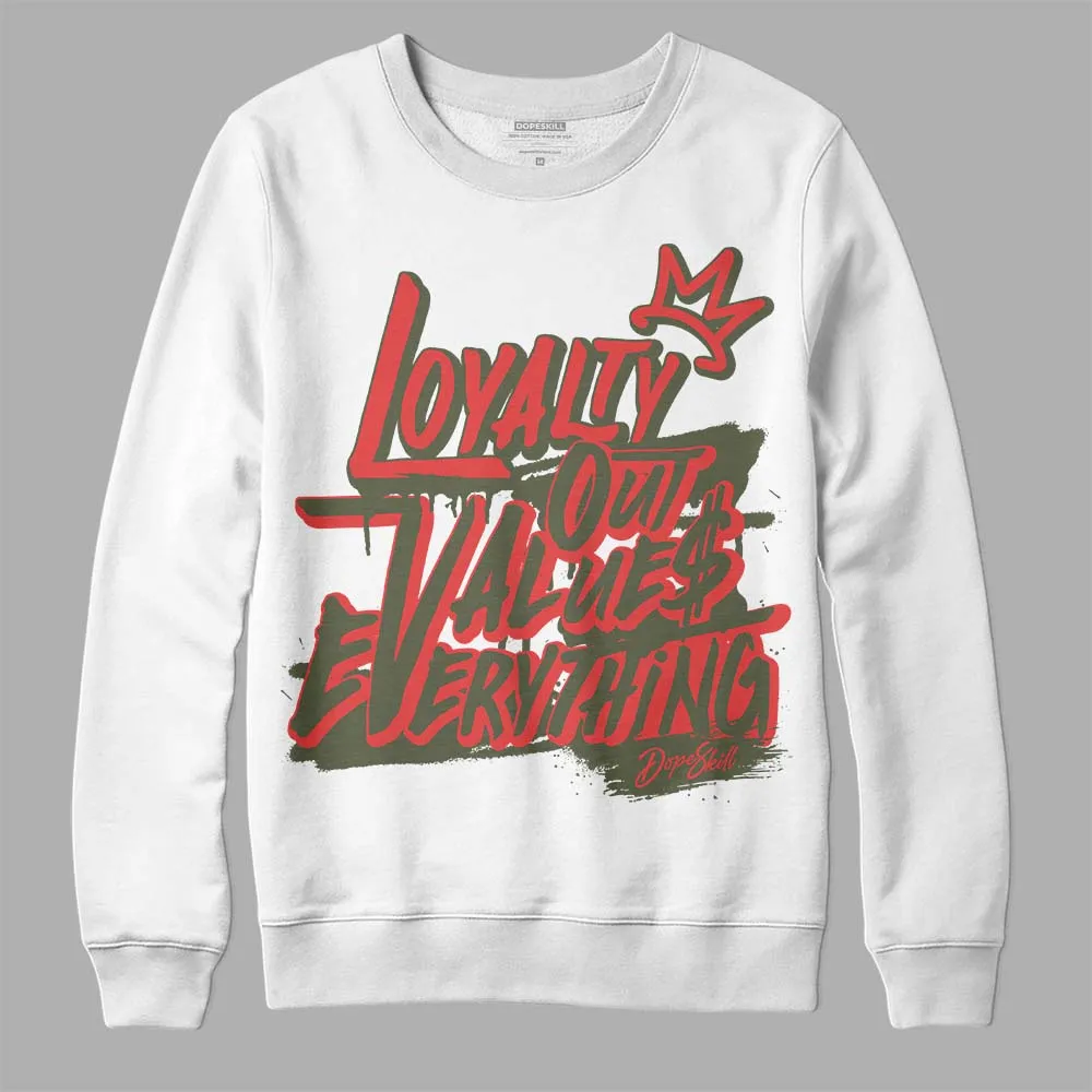 Dunk Mystic Red Cargo Khaki DopeSkill Sweatshirt LOVE Graphic sold by DopeSkill