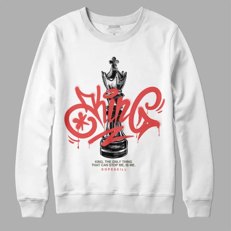 Dunk Mystic Red Cargo Khaki DopeSkill Sweatshirt King Chess Graphic sold by DopeSkill