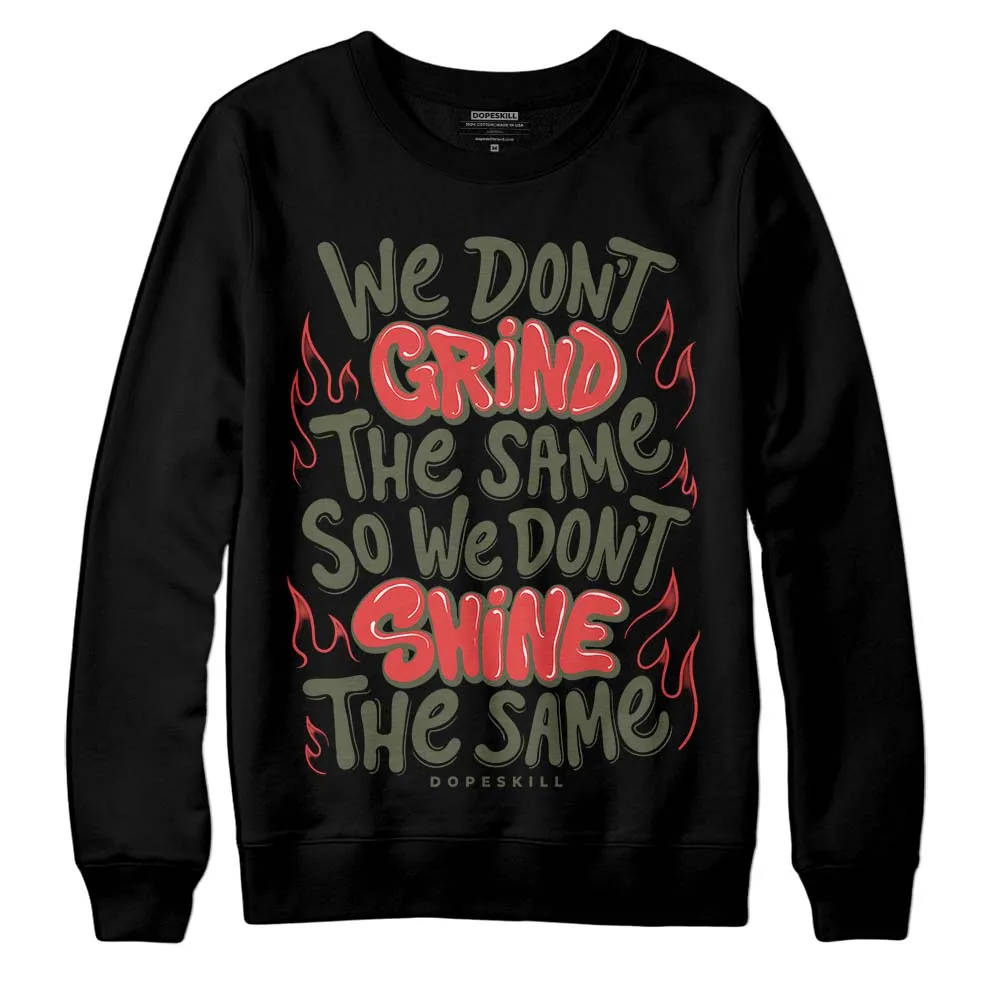 Dunk Mystic Red Cargo Khaki DopeSkill Sweatshirt Grind Shine Graphic sold by DopeSkill product image thumbnail 2