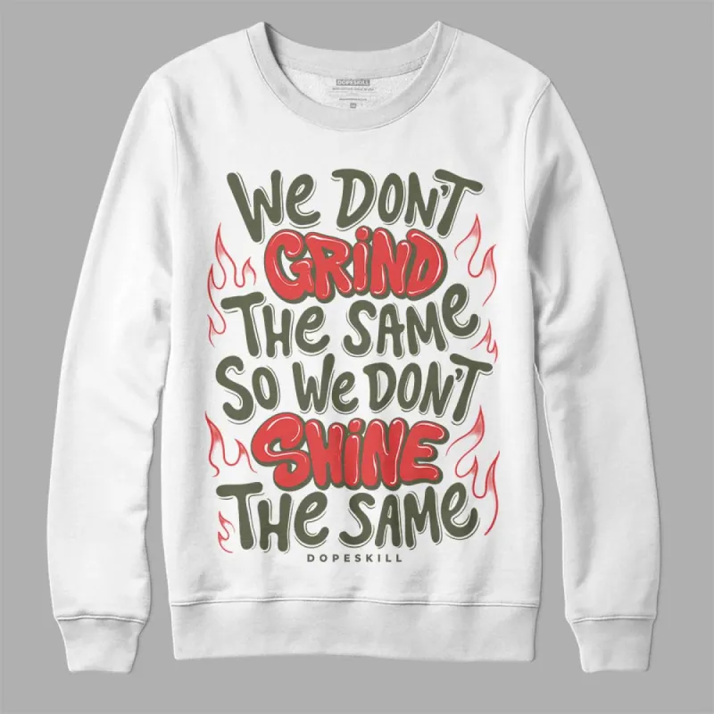 Dunk Mystic Red Cargo Khaki DopeSkill Sweatshirt Grind Shine Graphic sold by DopeSkill