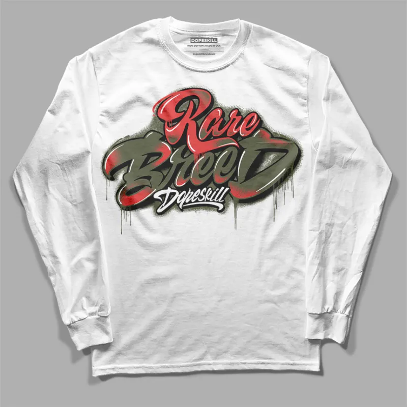 Dunk Mystic Red Cargo Khaki DopeSkill Long Sleeve T-Shirt Rare Breed Type Graphic sold by DopeSkill