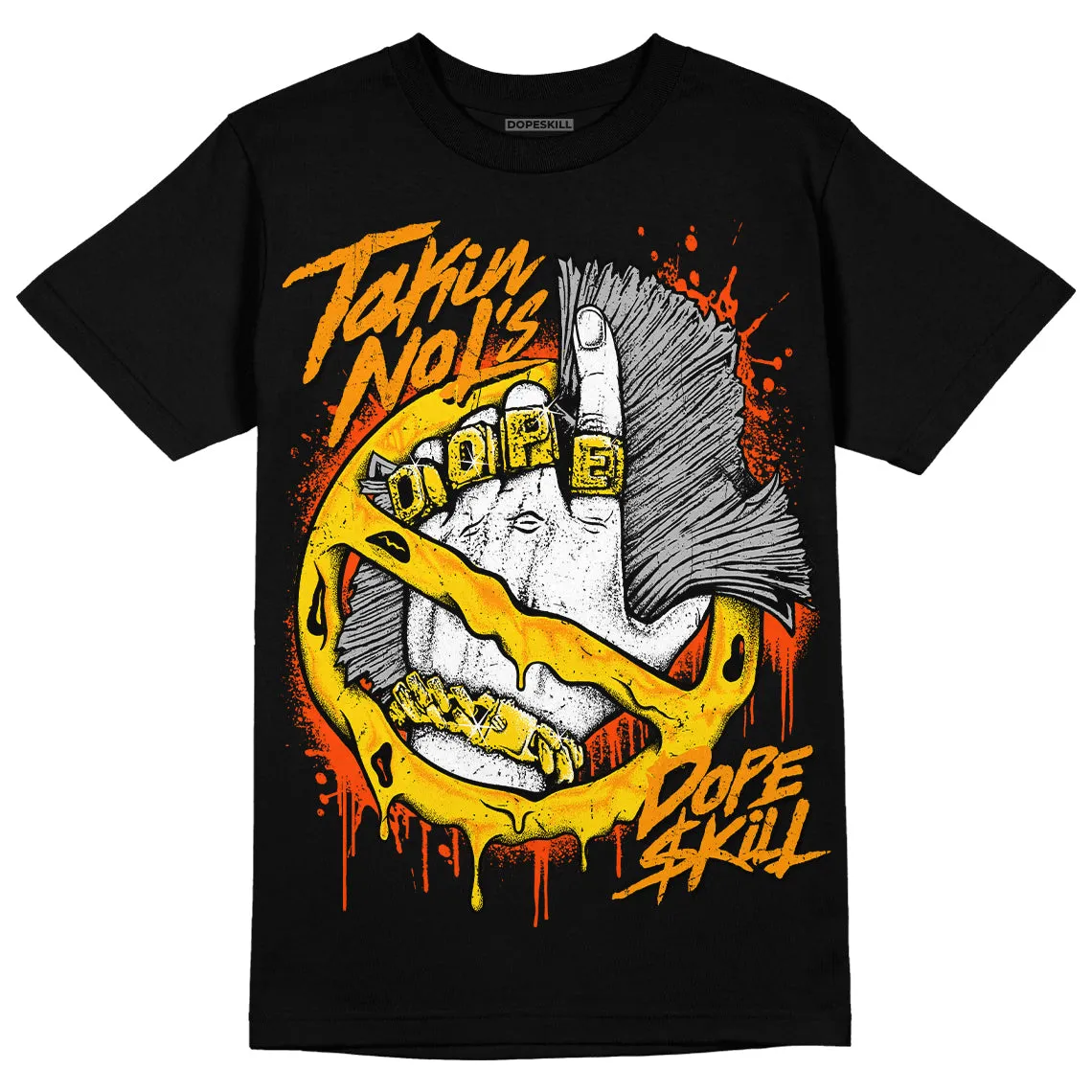 Yellow Ochre 6s DopeSkill T-Shirt Takin No L's Graphic sold by DopeSkill
